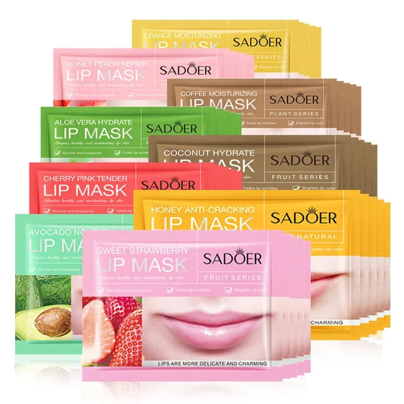 Moisturizing Lip Mask - Nourishing Collagen Gel Patches (10pcs) Lip Care Tidesmit
