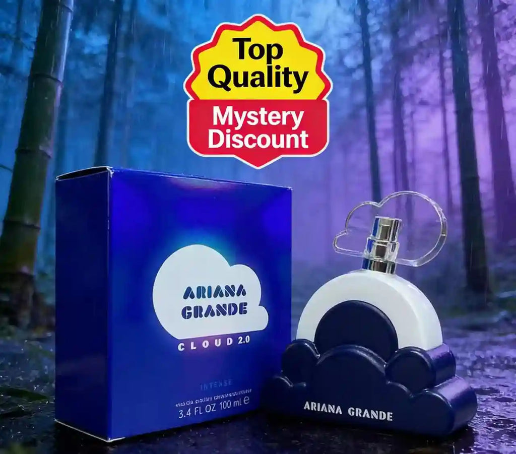 Ariana Grande Cloud 2.0 Intense EDP 100ml: Women’s fragrance in iconic blue cloud bottle. Gourmet floral scent.