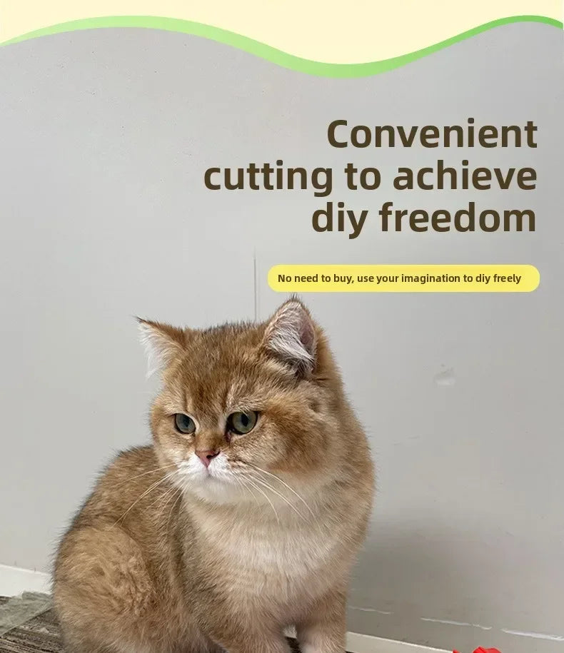 3-in-1 portable cat scratching board cutter for DIY recycled cardboard crafts. Eco-friendly pet accessory tool.