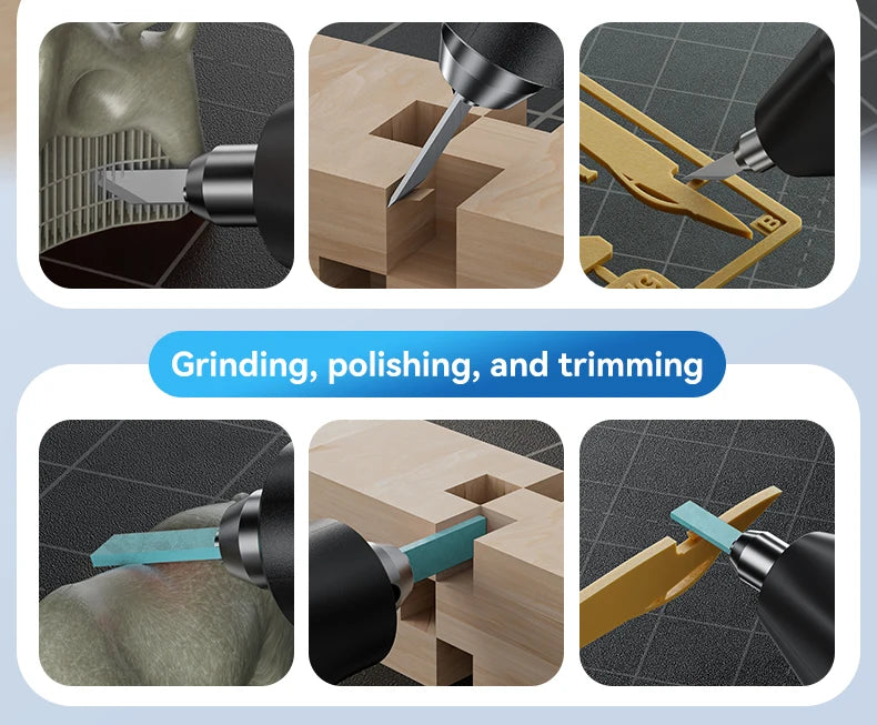 Awgem KE1 Handheld Ultrasonic Cutter Ultrasonic Cutting Knife DIY Electric Carving Tool for Plastic/Resin/3D Printing/Textile
