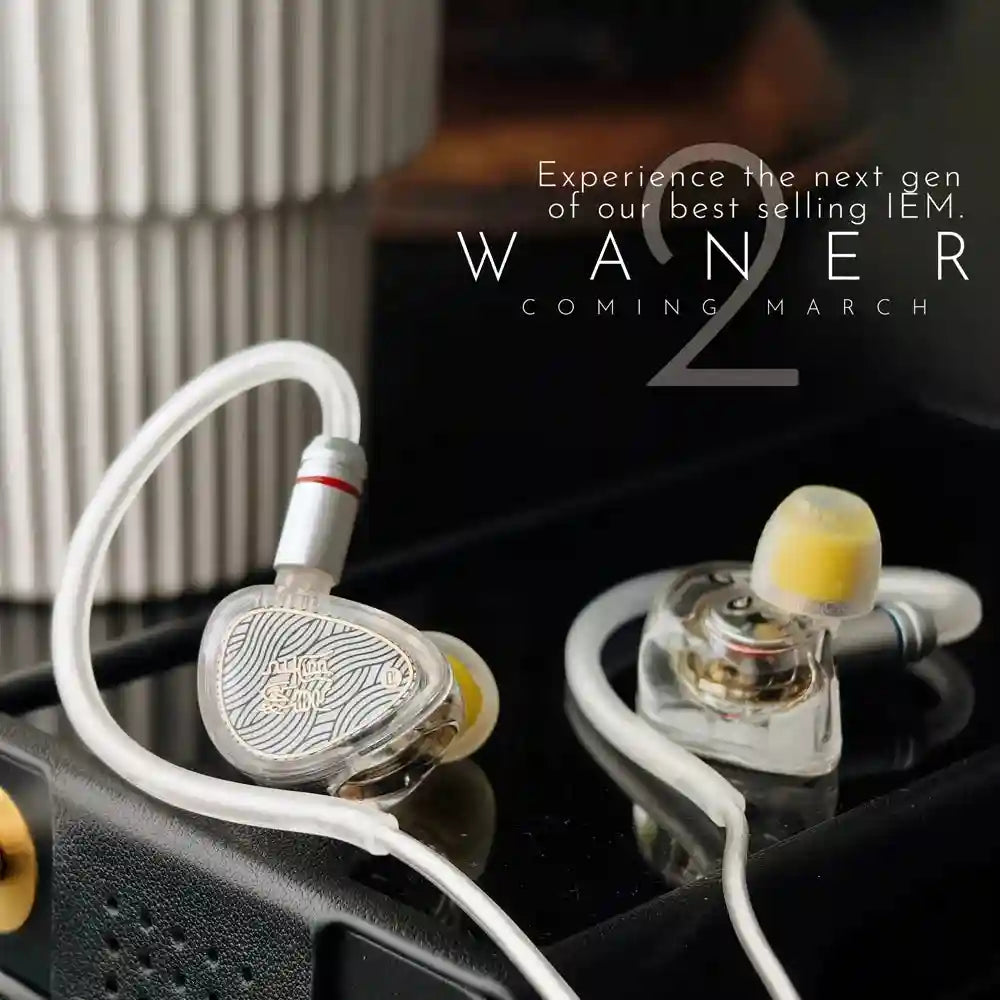 TangZu Waner S.G Hi-Fi Wired In-Ear Monitors - High Fidelity Audio White TYPE-C MIC China Mainland Tidesmit