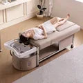 Electric Shampoo Massage Bed - Professional Salon Recliner with Heat Massage Chairs Tidesmit