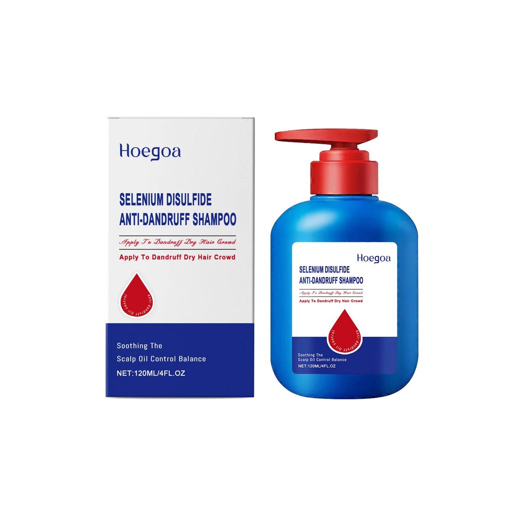 Selenium Disulfide Shampoo Anti-Dandruff Oil Control Repair Dry Hair Deep Clean Soothing Scalp Enhance Hair Luster Elasticity