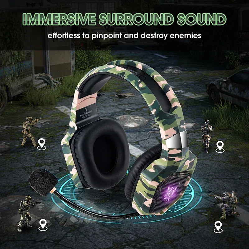 Tidesmit Wired Gaming Headset with Mic | Stereo Audio | 3.5mm Jack Tidesmit