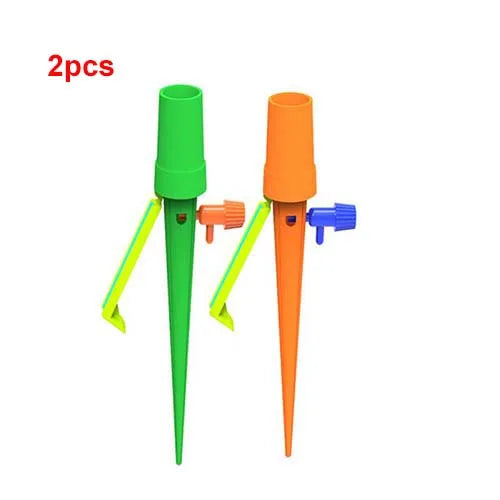 Auto Drip Irrigation System Automatic Watering Dripper Spike Garden Plants Flower Dripper Waterer Tools 1/2/4/6/12PCS