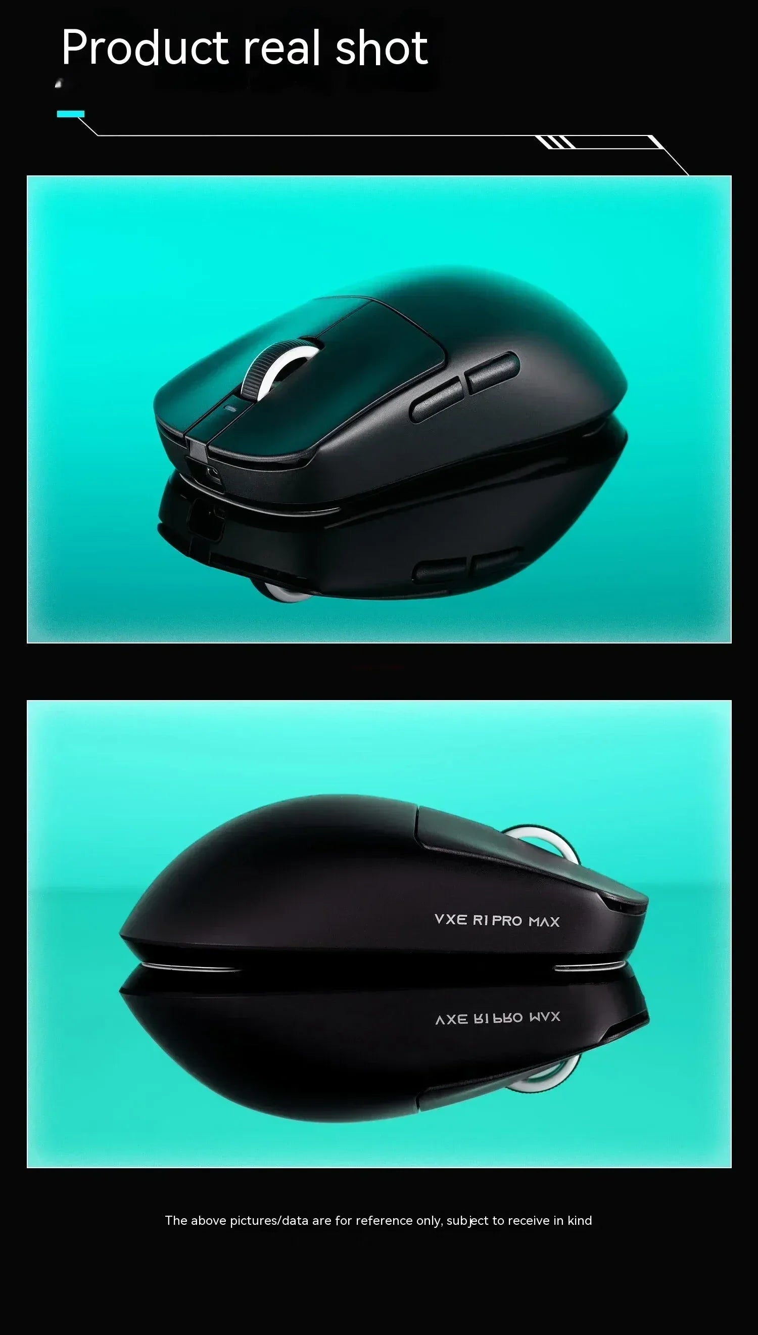 VXE Dragonfly R1 Pro Max Wireless Bluetooth Mouse Lightweight Paw3395 2KHz Intelligent Speed X Low Delay Fps Gaming Mouse Gift