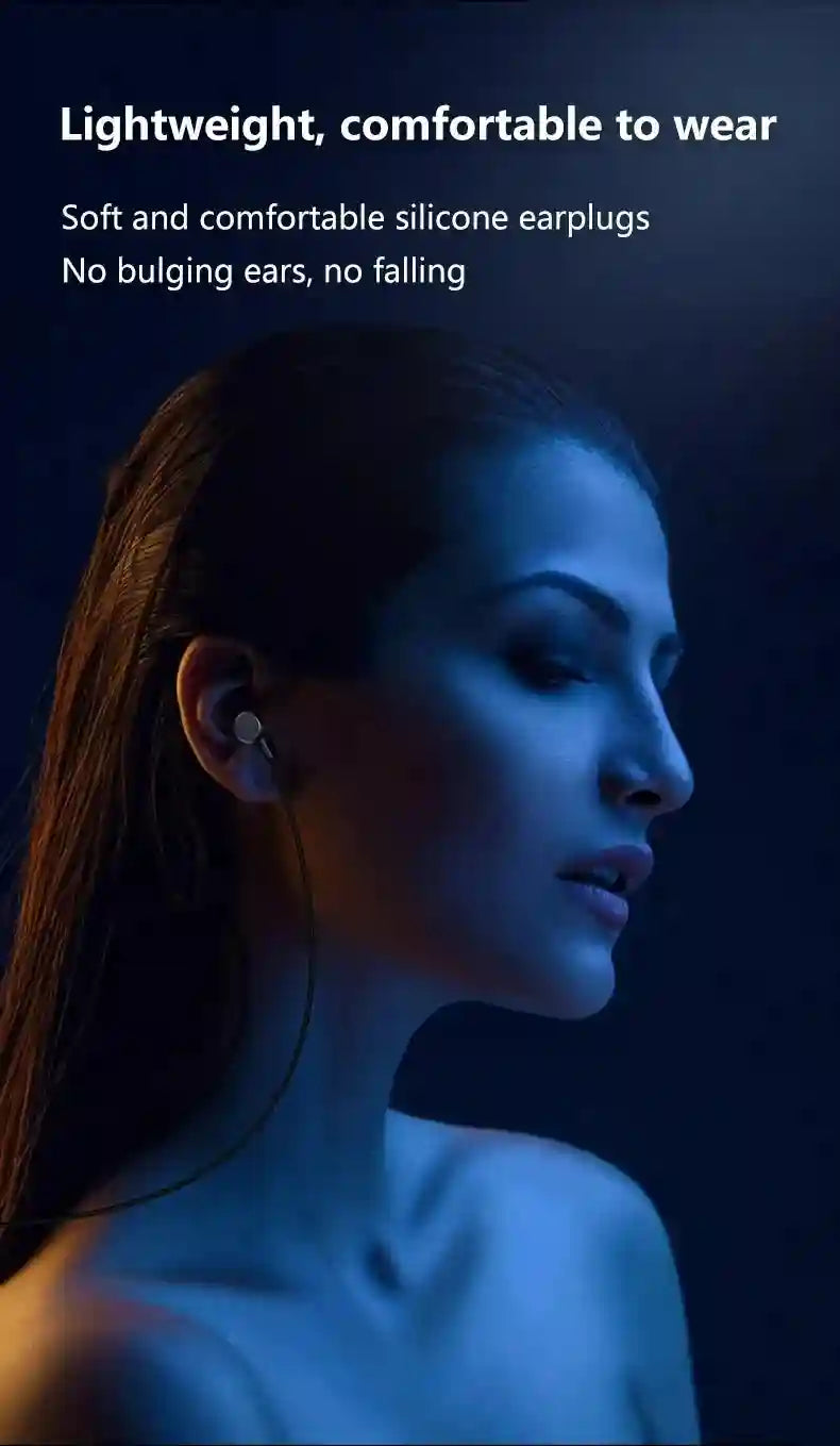 Wired Gaming Earphones USB-C HiFi Bass with Low Latency Mic Tidesmit