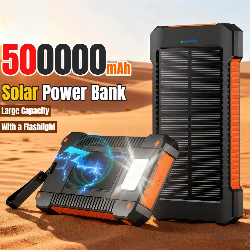 50000mAh Portable Charger - Waterproof High Capacity Power Bank Tidesmit