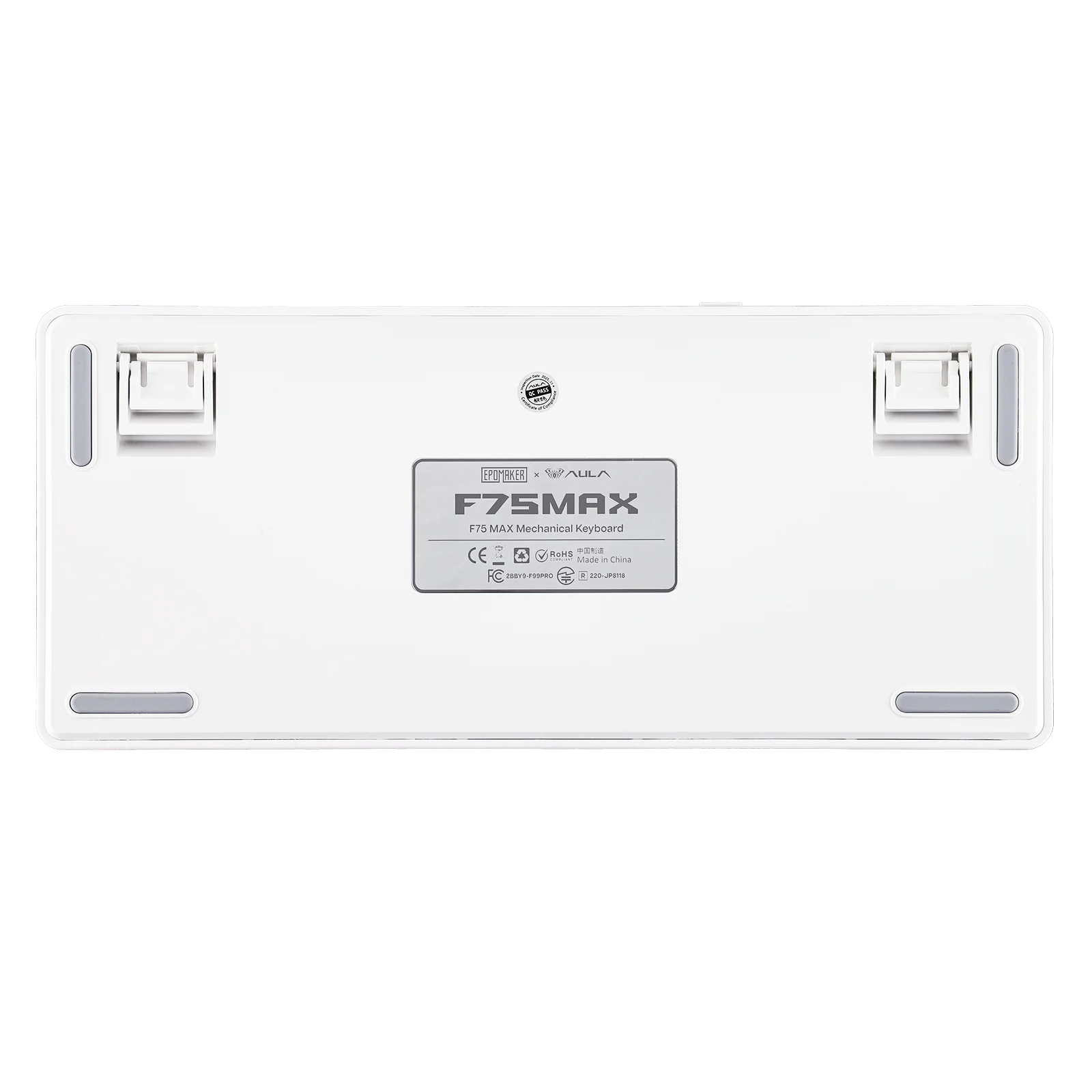 EPOMAKER X AULA F75 MAX Compact 75% ANSI Layout Wired/Bluetooth/2.4GHz Wireless Mechanical Keyboard with TFT Screen and a Knob