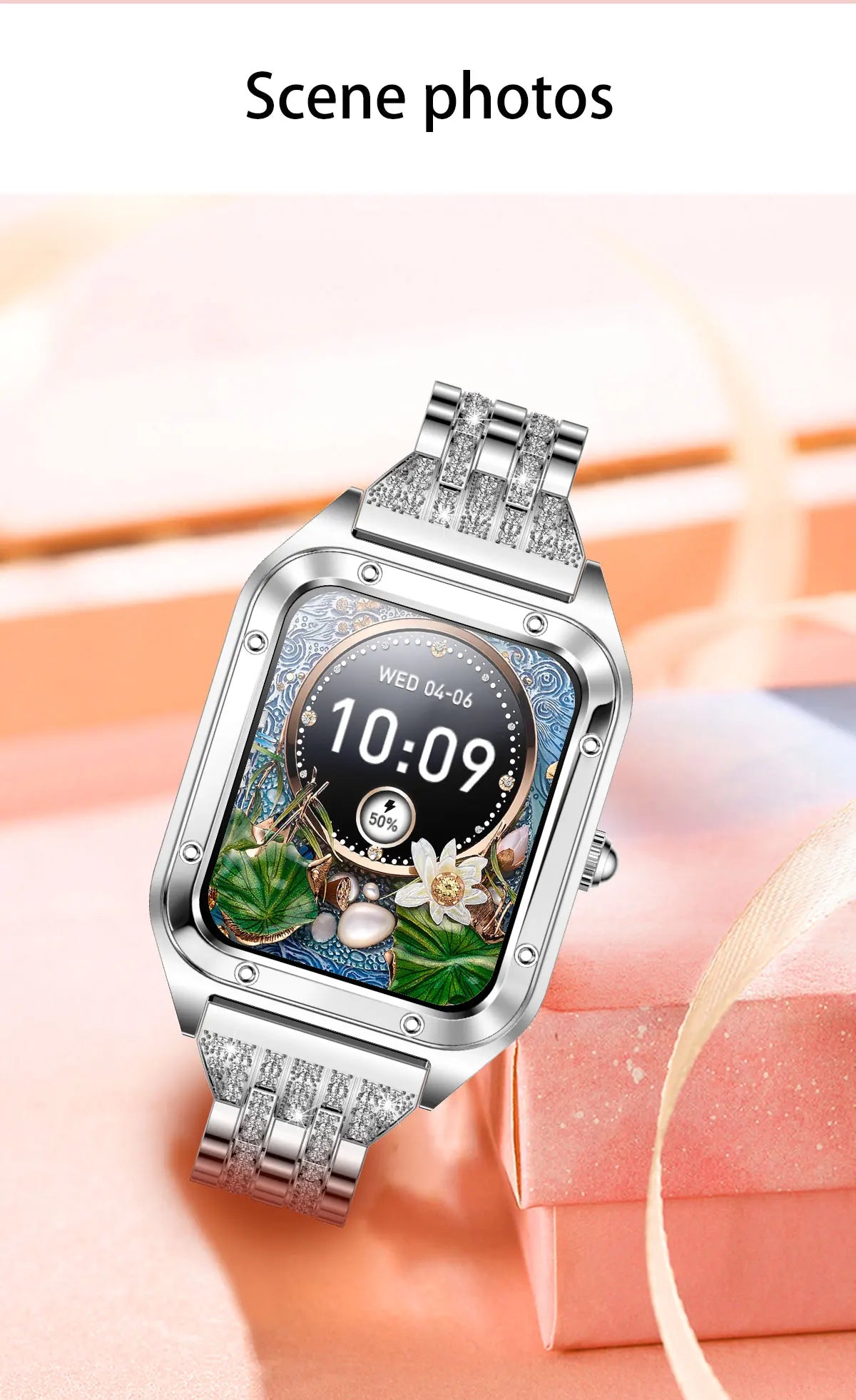 2026Ultra Thin Fashion Smart Watch For Women Screen Always Display Time Sports Bracelet Bluetooth Call 1.59" AMOLED Woman Watch