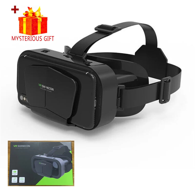 VR Headset for Smartphones - Lightweight Immersive Mobile VR Glasses Style B Only VR Tidesmit