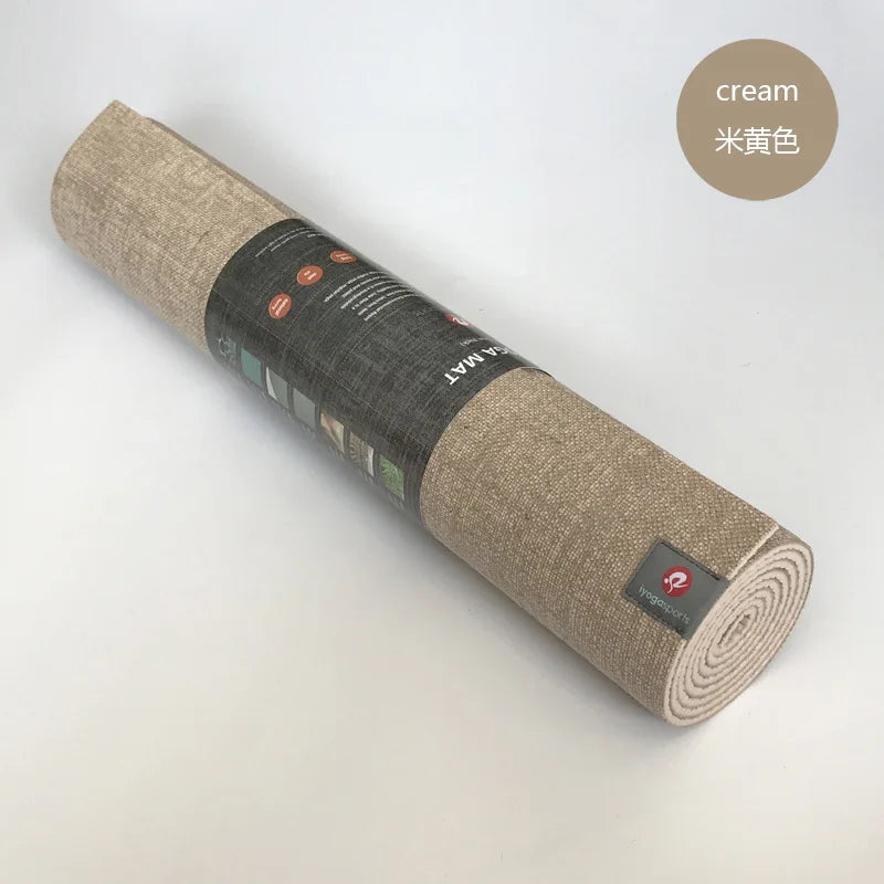 Natural jute yoga mat Eco-friendly natural jute yoga mat