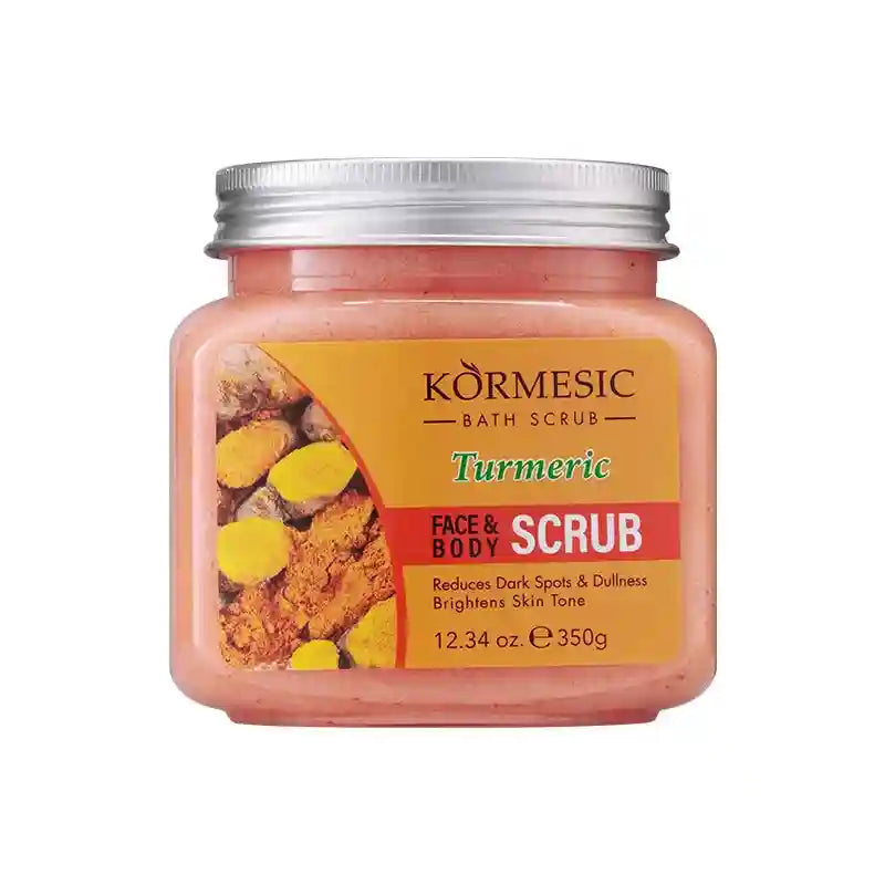 Turmeric Body Scrub for Deep Exfoliation | Natural Brightening Skincare Scrubs Treatments Turmeric Tidesmit