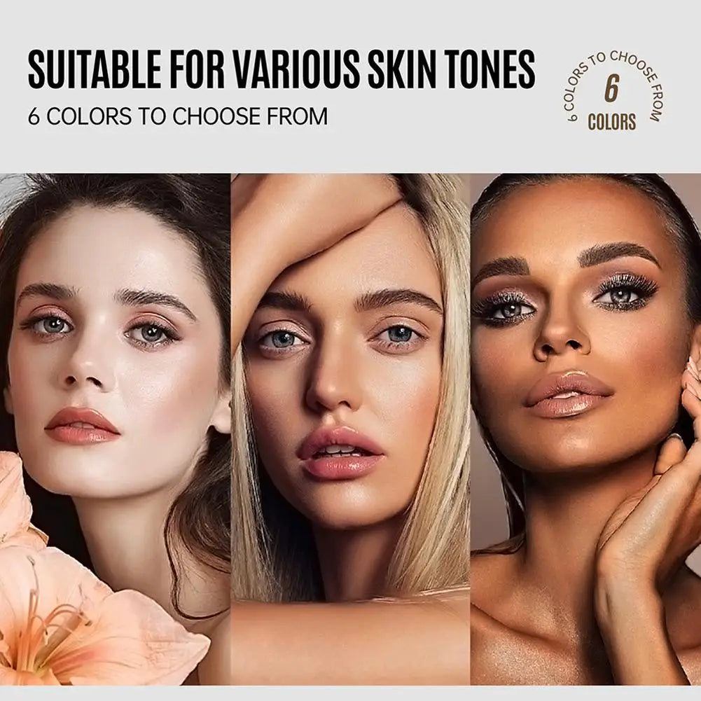 Tidesmit full coverage matte liquid foundation texture close-up for long lasting natural face makeup finish