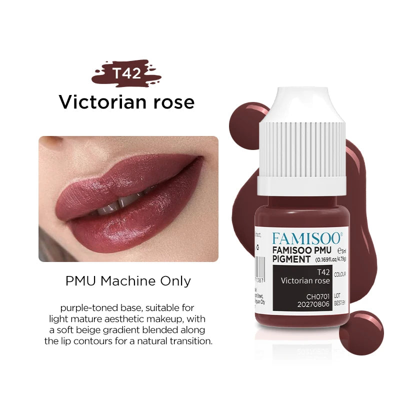 Lip Tattoo Ink – Long Lasting Microblading Pigment 5ml | Tidesmit Permanent Makeup Machines Tidesmit