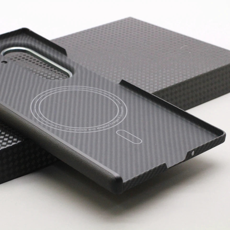 Samsung Galaxy Z Fold 7 Aramid Fiber Case | Slim Shock-Absorbing Cover Tidesmit