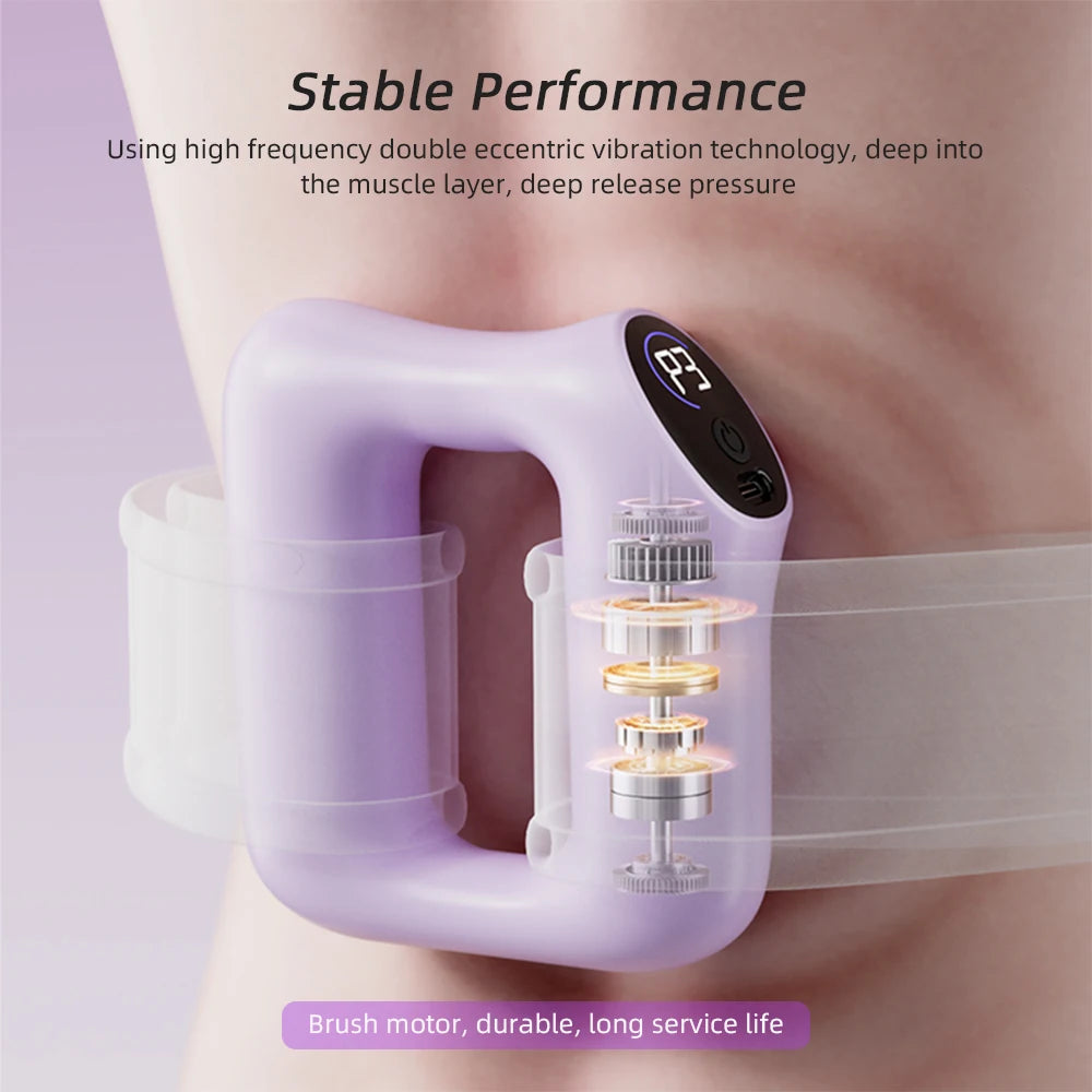 Electric Body Fascia Massage Ring for Deep Tissue Muscle Relief Back Massage Instrument Tidesmit