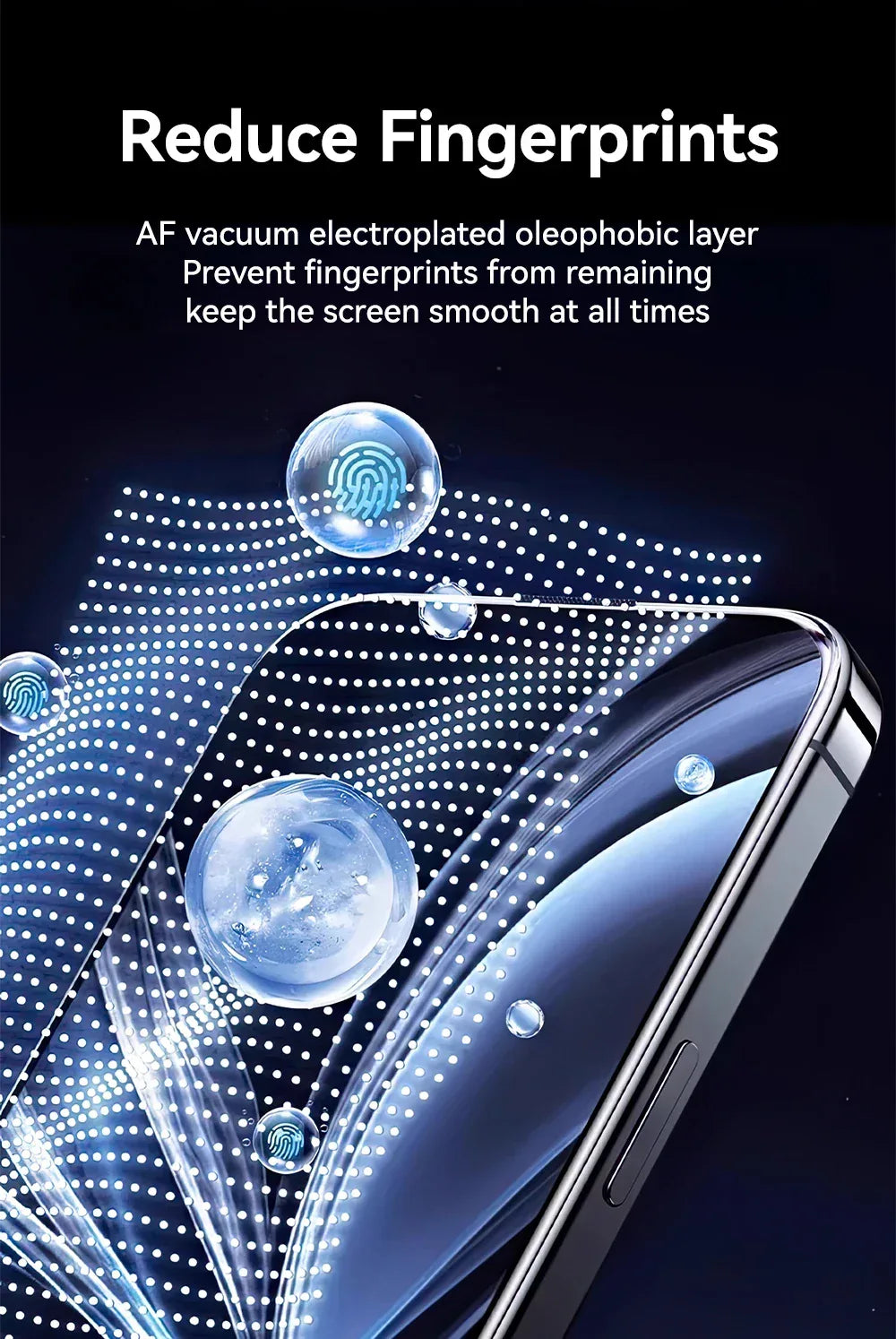 Anti-Spy Screen Protector for iPhone 17 Pro Max - 9H Tempered Glass Tidesmit