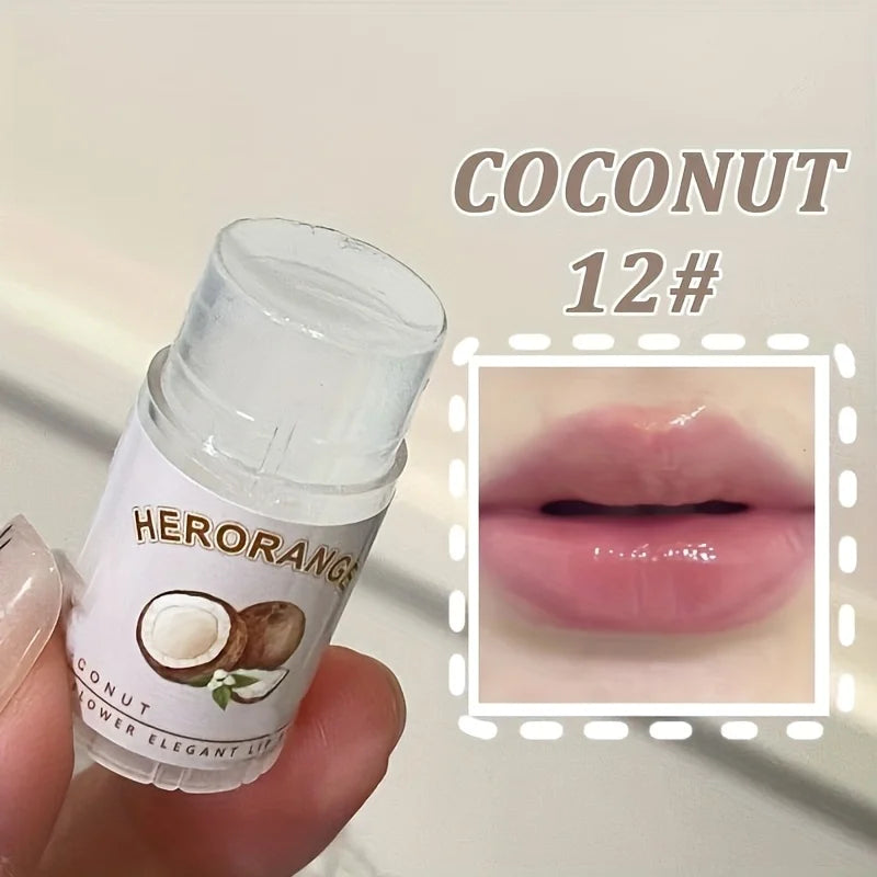 Flower Lip Balm - Moisturizing Tinted Lip Care & Hydrating Treatment Lip Care 12 1.8g Tidesmit