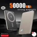 Magnetic Portable Charger 50000mAh - Fast Charging PD Power Bank Golden 50000mAh Tidesmit