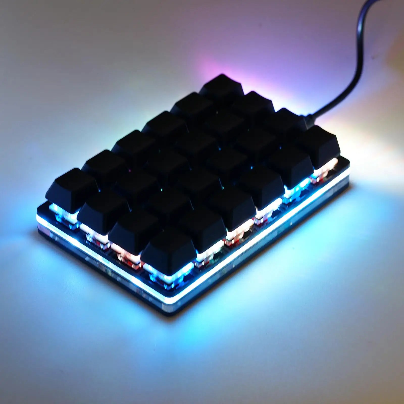 Mini USB Custom Mechanical Keyboard 2/4/6/7/8/9/12/16/24 Keys Gaming Keyboard Sayo Device Shortcut Programmable Keypad Keys New