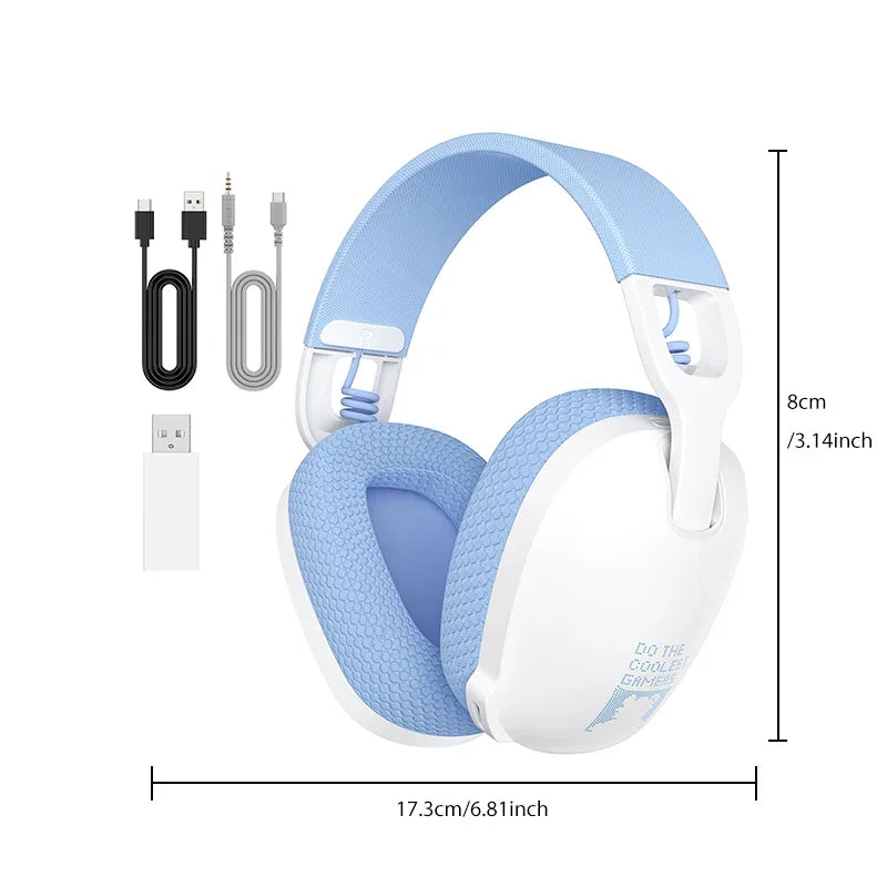 Wireless Gaming Headset 2.4GHz USB Mic B2 Series by Tidesmit Tidesmit