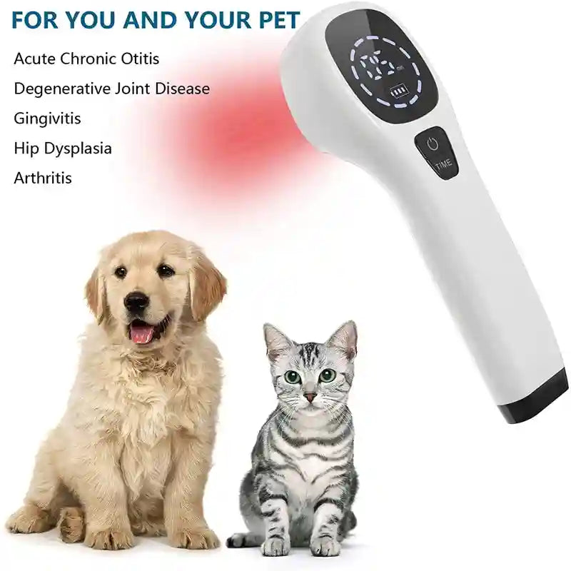 Laser Therapy Device for Pain Relief - 808nm LLLT Portable Wellness Tool Eye Massage Instrument Tidesmit