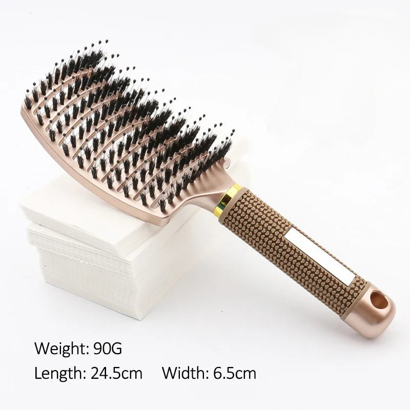 Massage Hair Comb for Scalp Care & Detangling - Tidesmit Gold Edition Massage Chairs gold Tidesmit