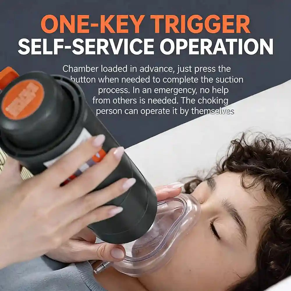Anti Choking Device - Portable Airway Assist Kit for Emergency Safety Relaxation Treatment Tidesmit