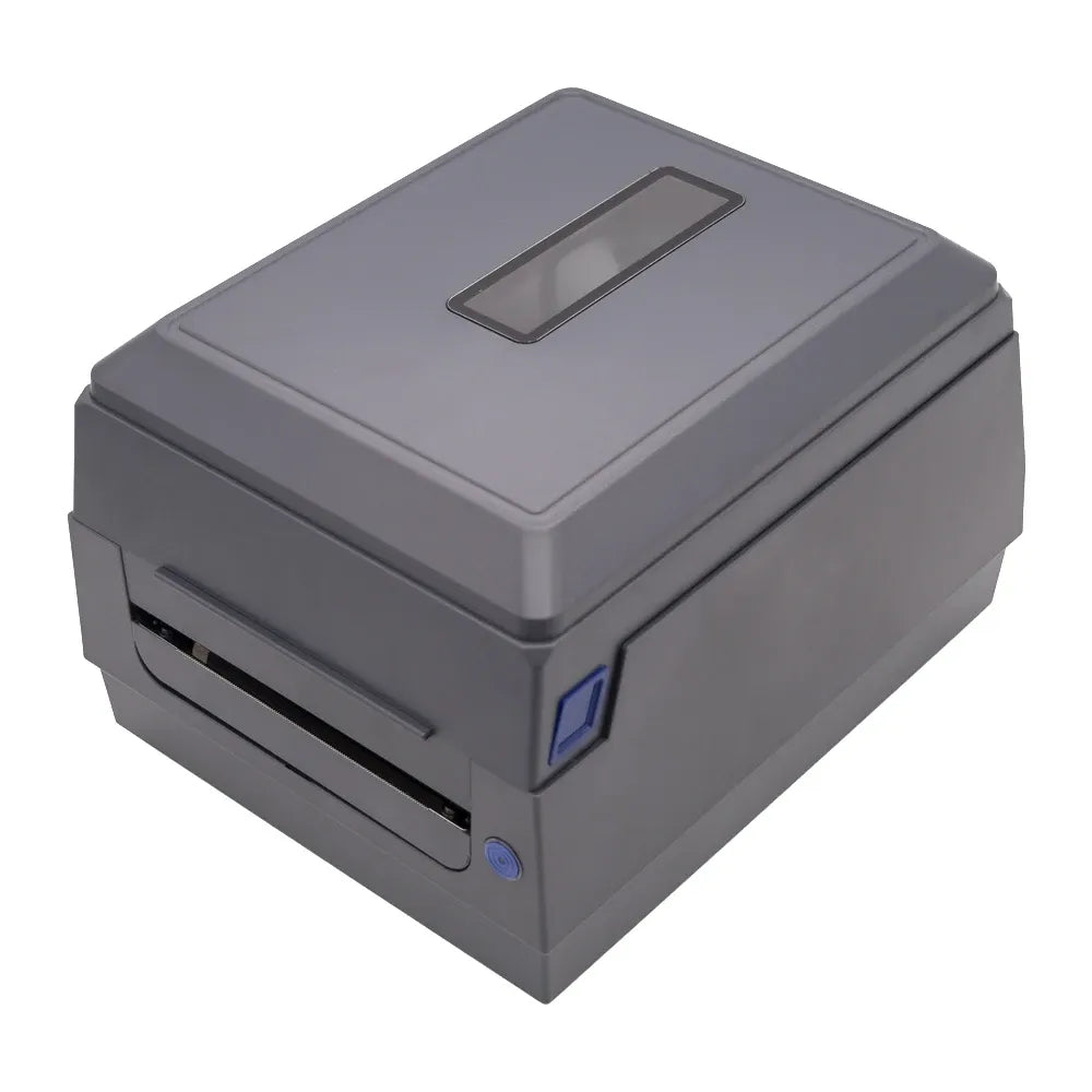 Desktop 110mm Barcode Shipping Label Printer USB Interface Thermal Transfer Printer With Ribbon