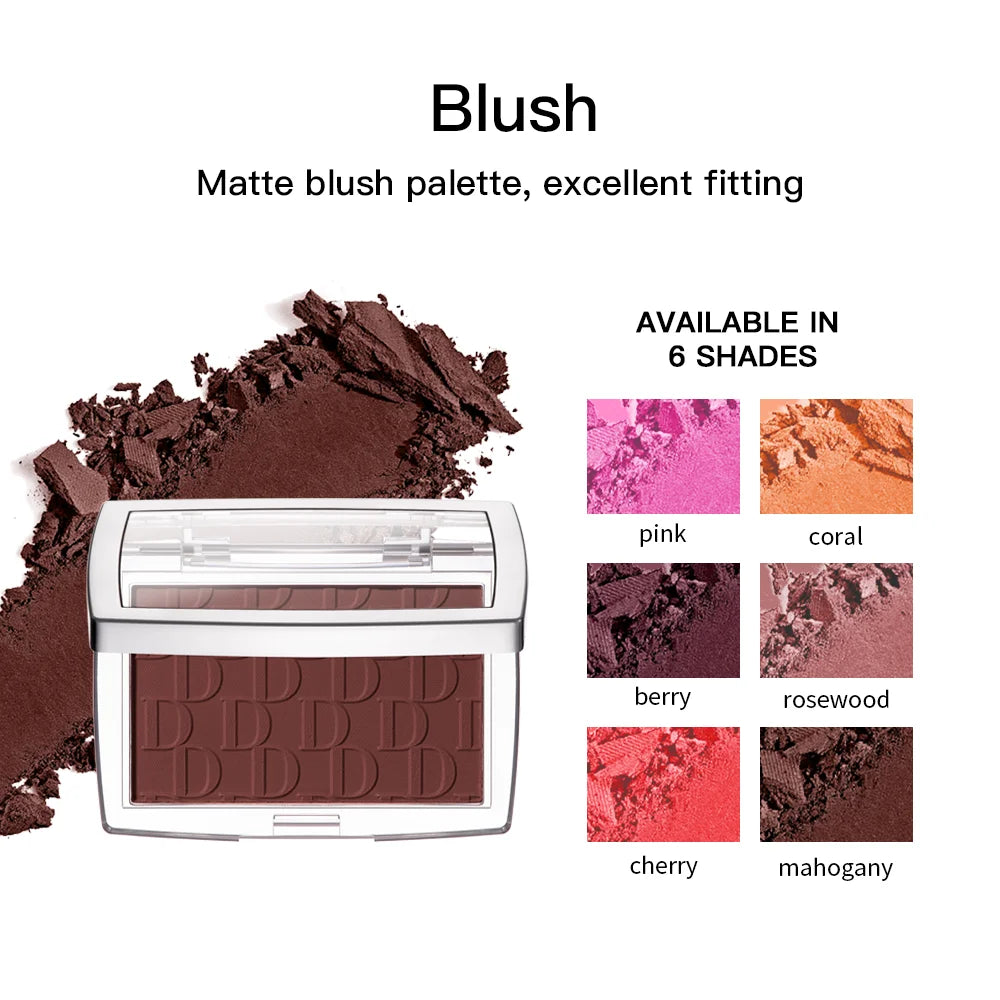 Tidesmit waterproof matte cheek tint texture close-up for natural face contouring and bright makeup finish
