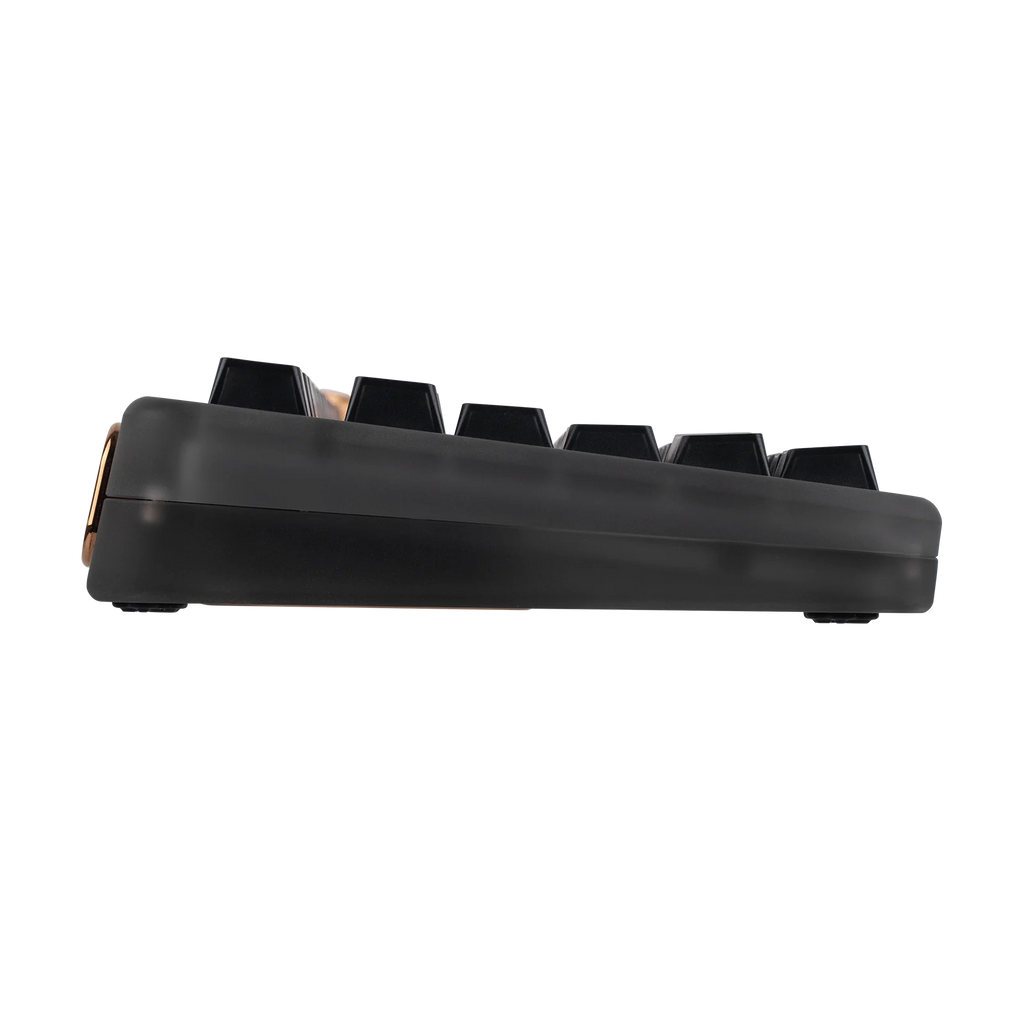 KiiBOOM Phantom81 V4 75% ANSI US Layout Tri-mode Wireless Acrylic Semi-Translucent Mechanical Keyboard with Shine Through Keycap