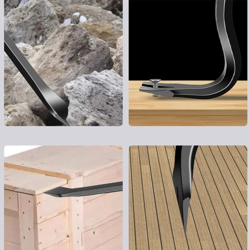 47/68/98cm Heavy-Duty Crowbar, Woodworking Nail Puller, Pry Bar, Auto Repair Tools, Construction Manual Disassembly Tools
