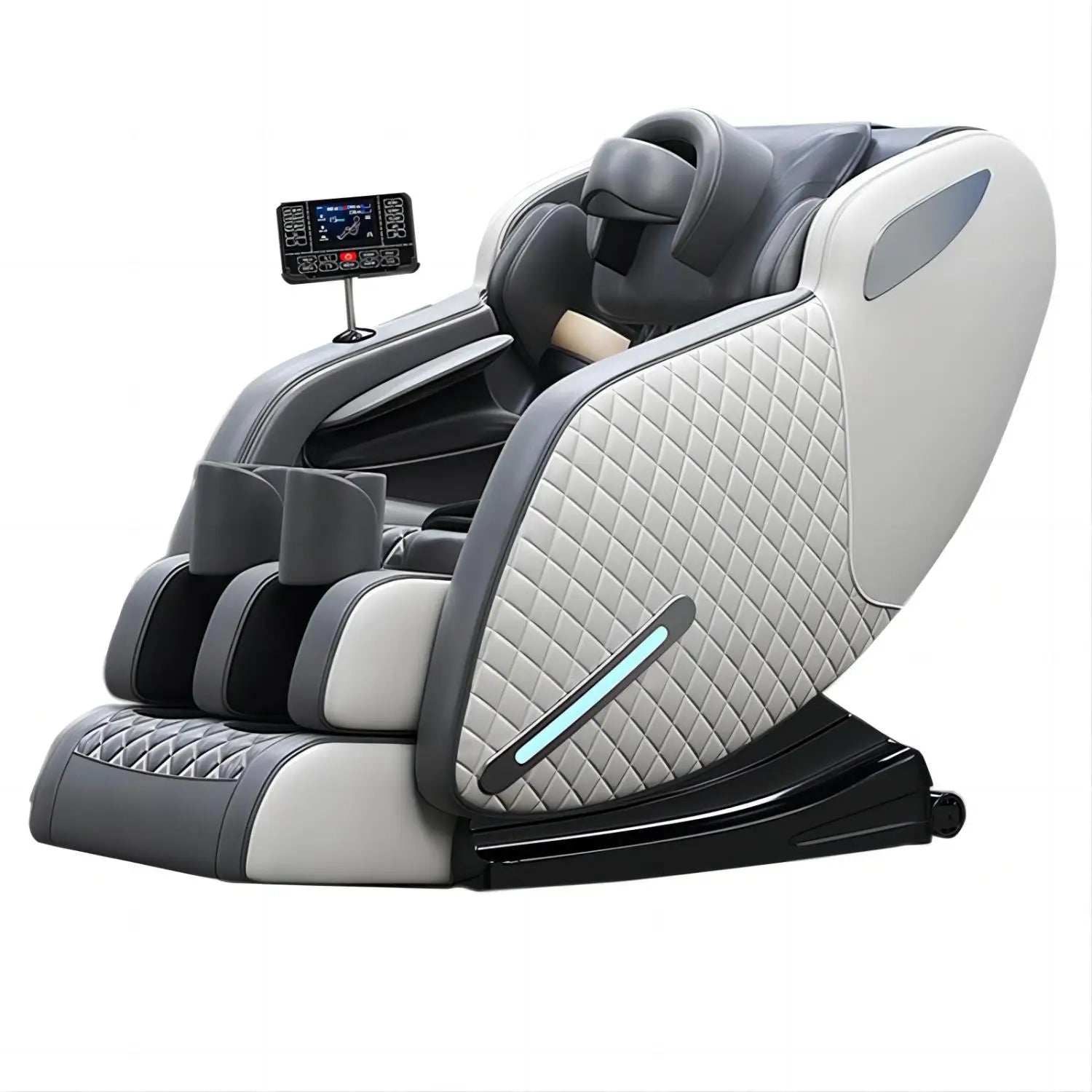 Massage Chair Zero Gravity Recliner with Heat Therapy & Bluetooth Massage Chairs YJ-5816 GREY Tidesmit
