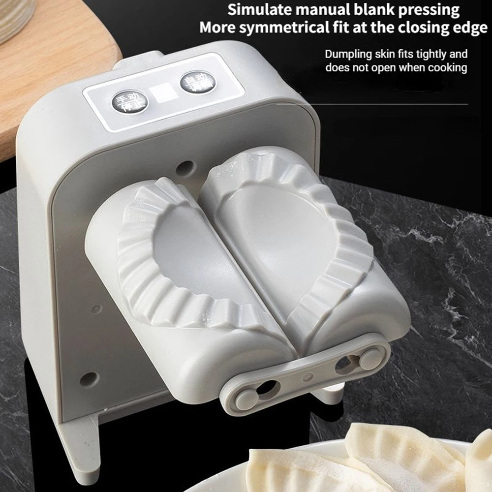 Tidesmit rechargeable automatic electric dumpling maker machine for pressing empanadas and ravioli in the kitchen