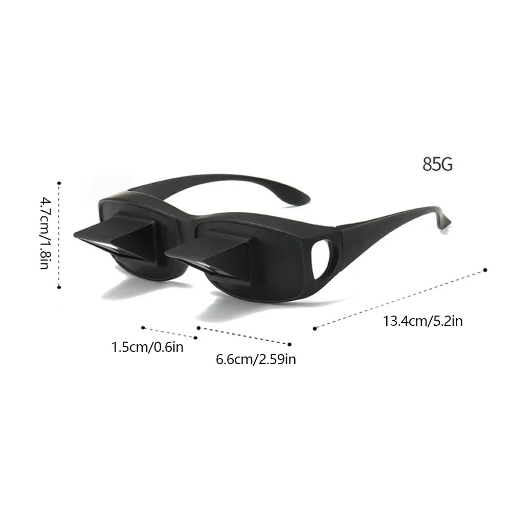 Prism Glasses for Reading in Bed - Ergonomic Horizontal View Tidesmit