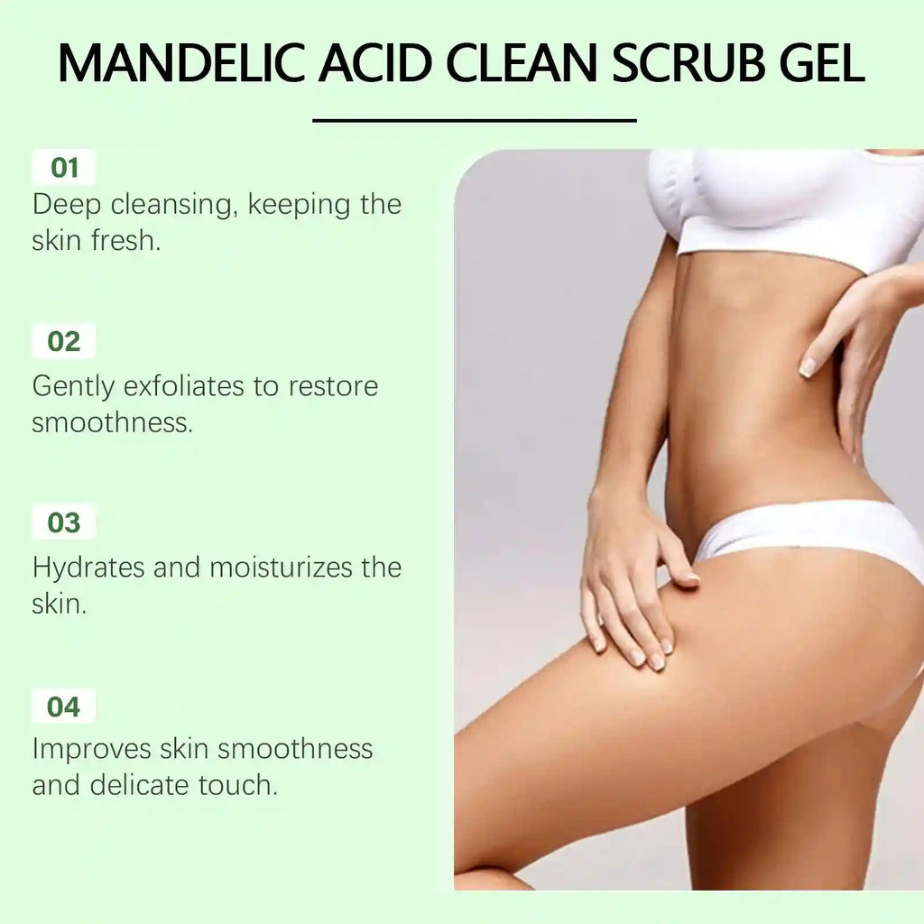 Mandelic Acid Body Scrub | Gentle Exfoliating Treatment 200g Scrubs Treatments Tidesmit