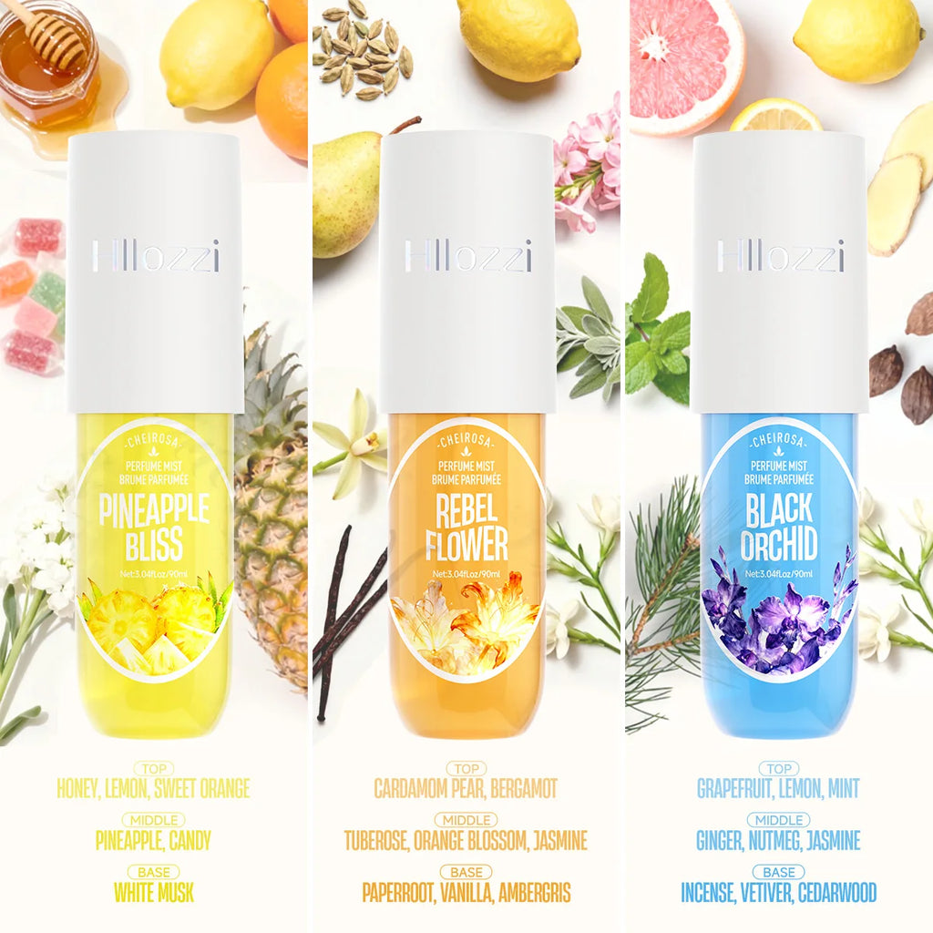 Tidesmit body fragrance spray collection offering long-lasting scents and antiperspirant freshness for all-day wear.