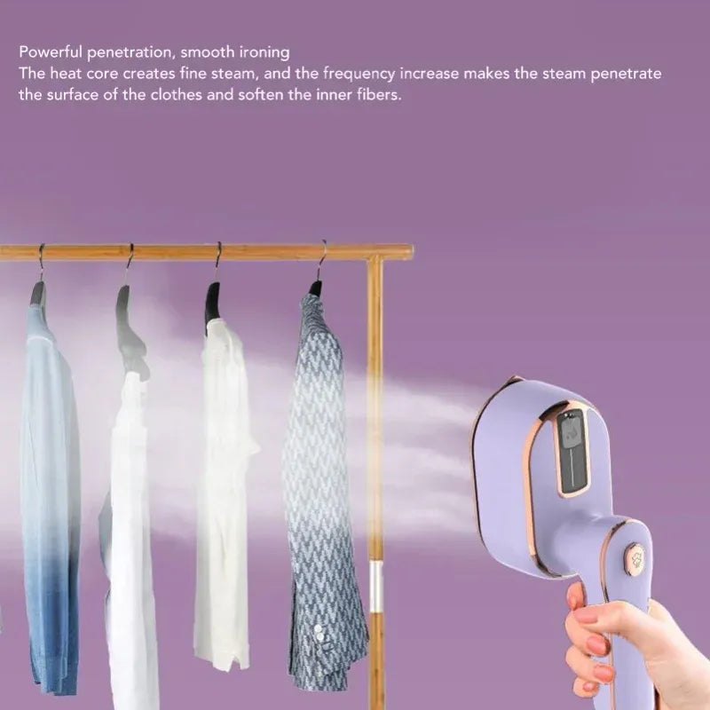 Kbxstart 220V Mini Steam Iron 970W Travel Garment Steamer