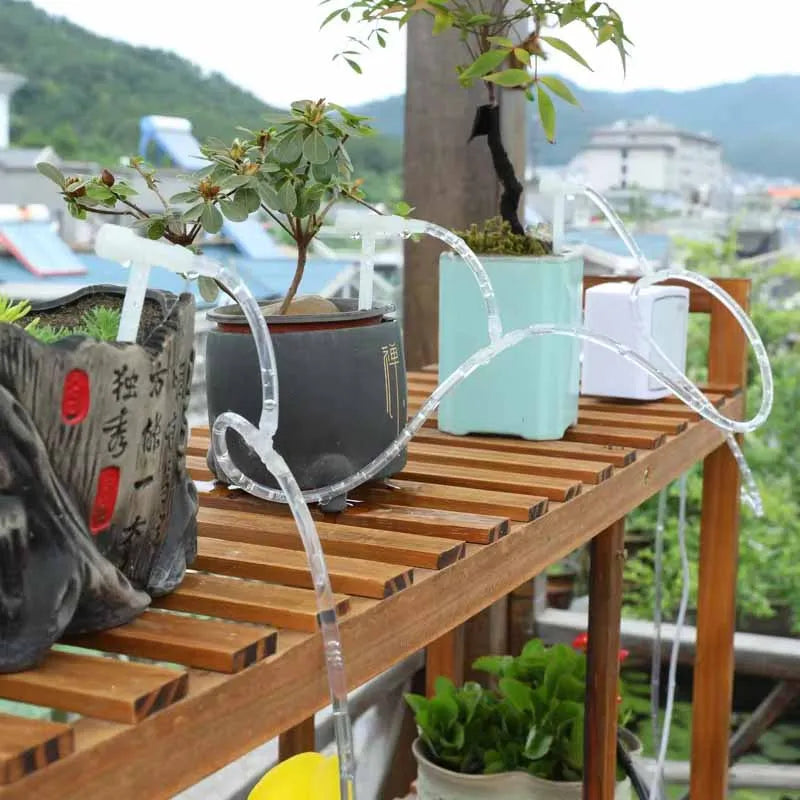 Plant Irrigation Bag Automatic Adjustable Dripping Rate Watering Bag Garden Watering Water Bag Plant Dripper Tools Kits