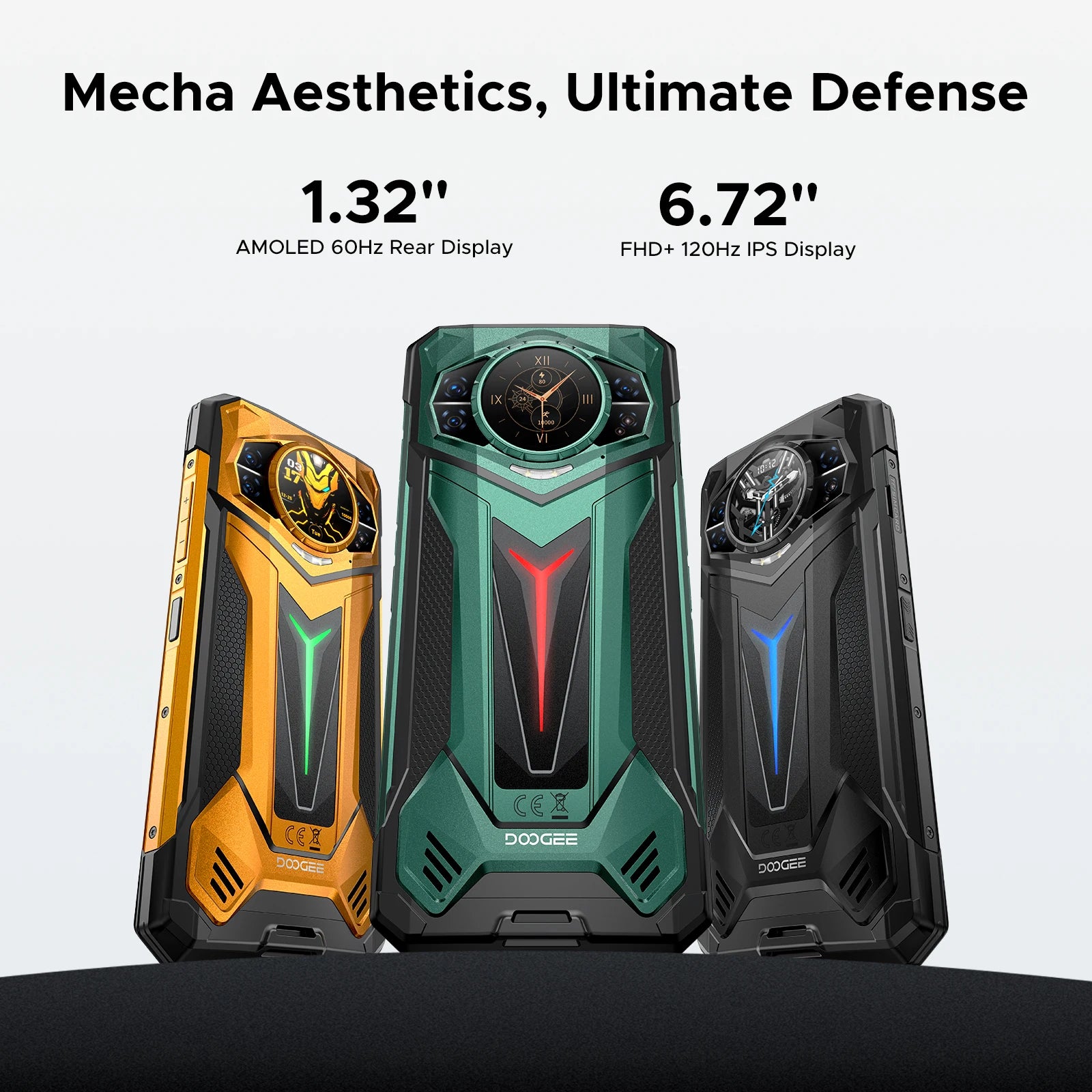 DOOGEE S200 5G Rugged Smartphone with Dual AMOLED Display & 1TB Storage AE Tidesmit