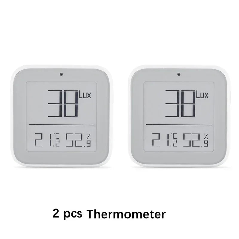 SmartLife Tuya Smart ZigBee Bluetooth-Compatible Mesh Brightness Thermometer Light Temperature Humidity Detector Wireless Remote