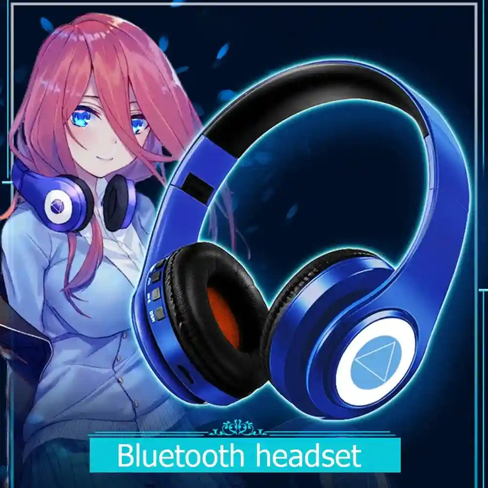 Miku Nakano Wireless Headphones: Bluetooth 5.0 Over-Ear Audio Tidesmit