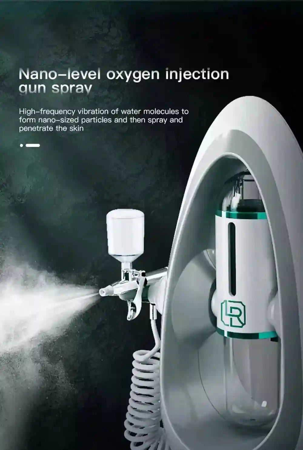 Hydra Facial Machine - Deep Pore Cleansing & Electric Massager Tool Eye Massage Instrument Tidesmit