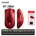 MCHOSE K7 Ultra Dual 8K Polling Rate Lightweight Magnetic Wireless Gaming Mouse PAW3950 Wireless Charging Dock Esports Office
