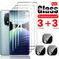 Redmi Note 14 Pro Plus 9D Curved Tempered Glass Screen Protector 6In1 3Front 3Lens Tidesmit