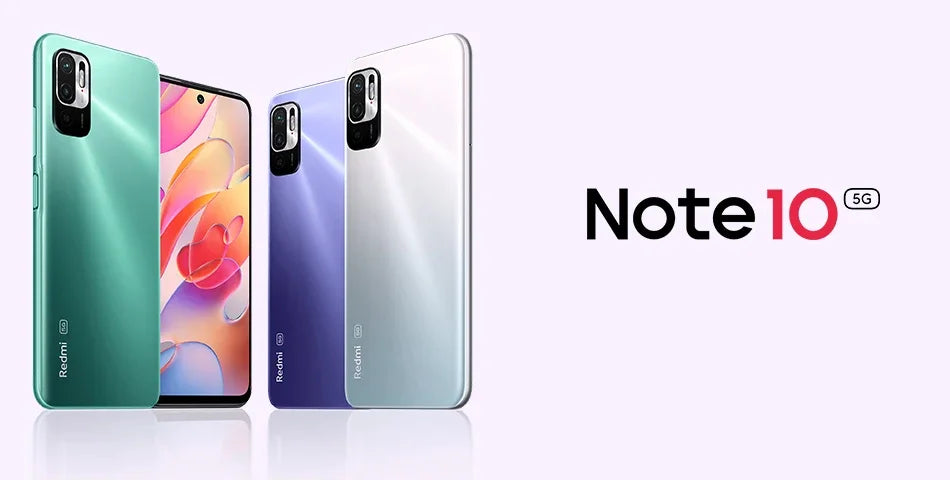 5G Smartphone Xiaomi Redmi Note 10 128GB 256GB 7nm Dimensity 700 6.5 Inch Display 48MP Camera 5000mAh Mobile Phones Global ROM