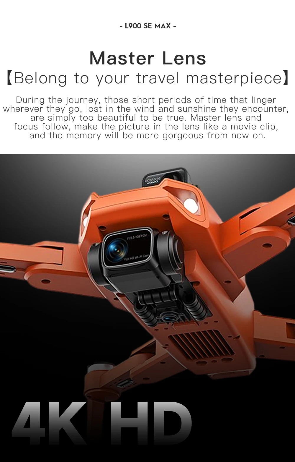 4K GPS Drone with Obstacle Avoidance and FPV Camera | Tidesmit Tidesmit