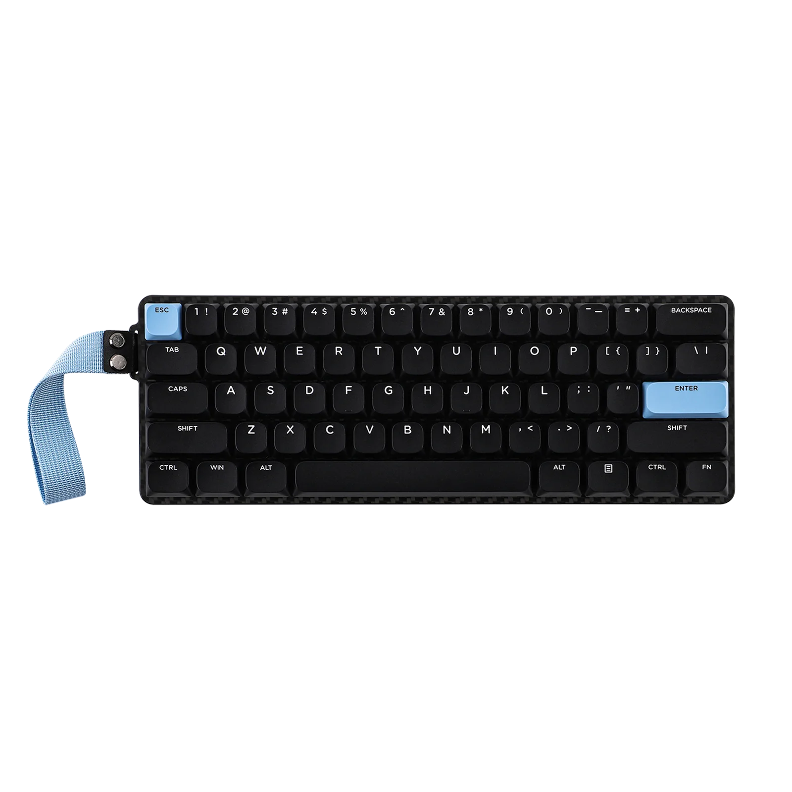 EPOMAKER Carbon60 60% ANSI US Layout Tri-mode Wireless Mechanical Keyboard with QMK/VIA Programmable & RGB Backlights