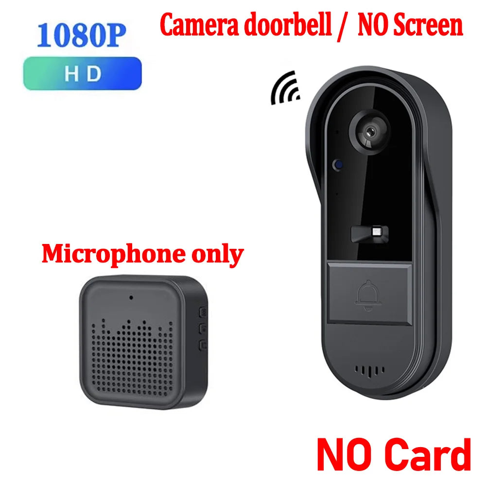 New Waterproof Wireless Doorbell Camera 4.3in IPS Screen 1080P Video Intercom Doorbell Home Security Door Bell IR Night Vision